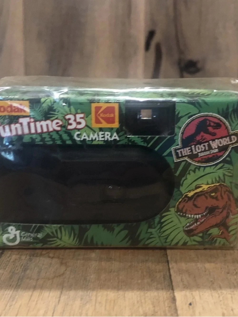 Jurassic Park The Lost World Kodak Funtime 35 Camera 1995 General Mills SEALED!!